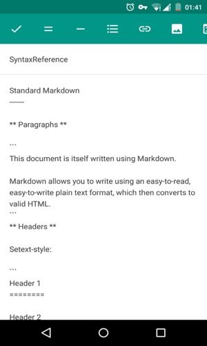 MarkdownX 專為移動端設計的簡約高效 Markdown 寫作軟件